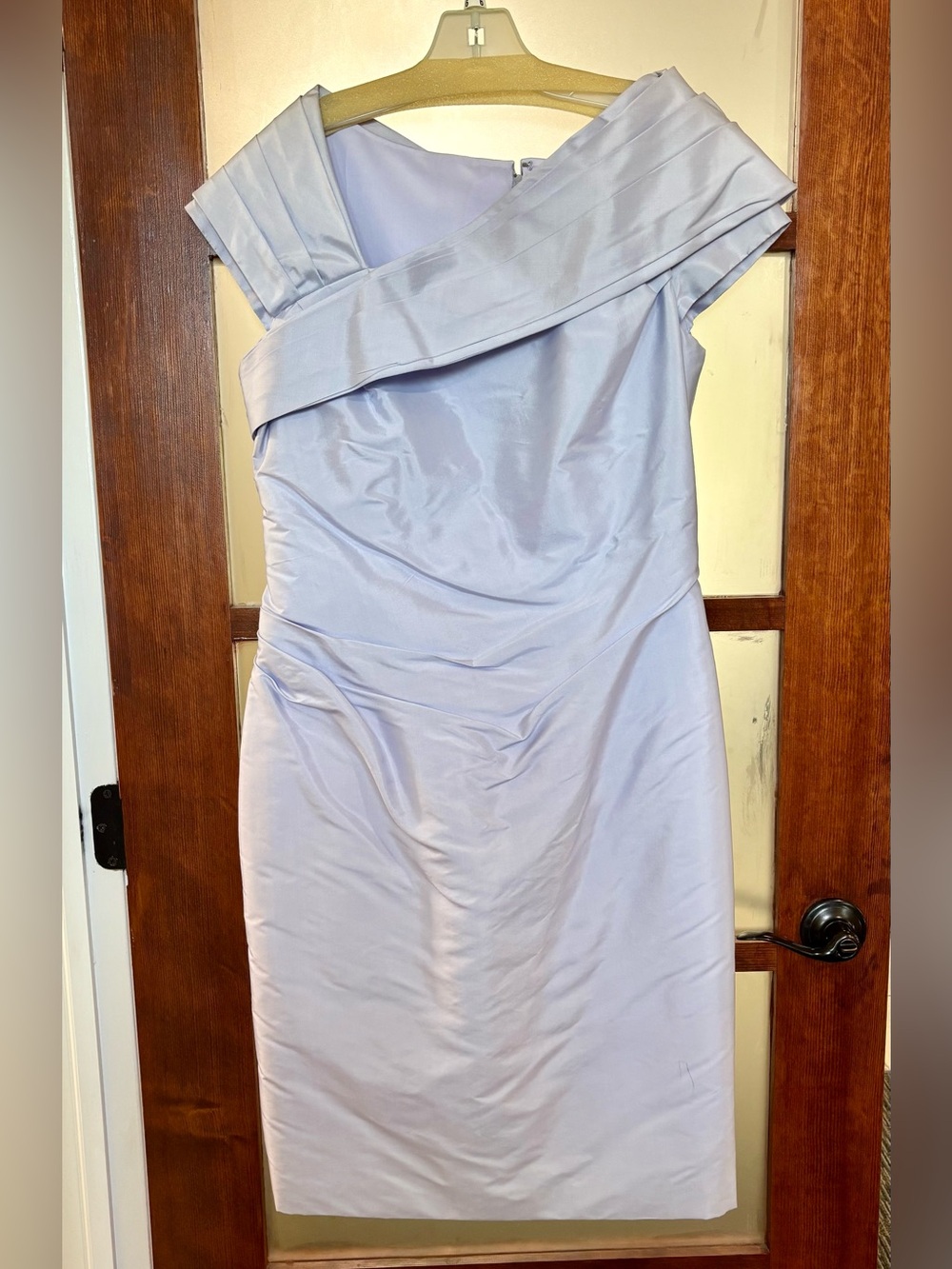 Marisa Baratelli Midi Dress in Soft Lavender